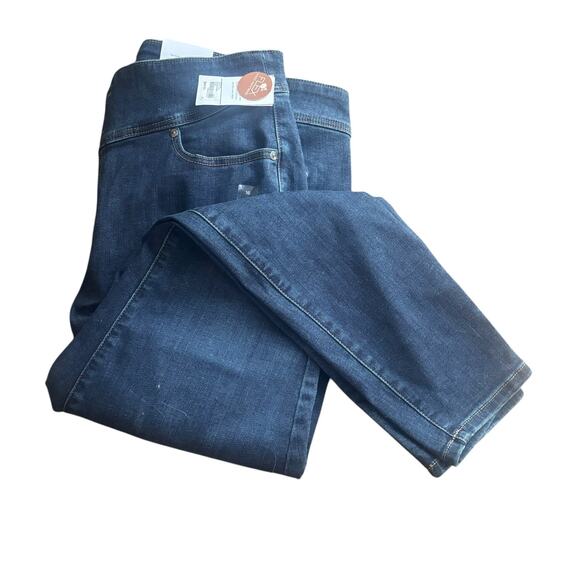 Lane Bryant Jegging Skinny Leg NWT Flex Wide Elastic Waistband 3 Button Size 16 - Picture 2 of 11